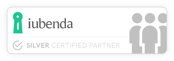 iubenda Certified Silver Partner
Silver Partner