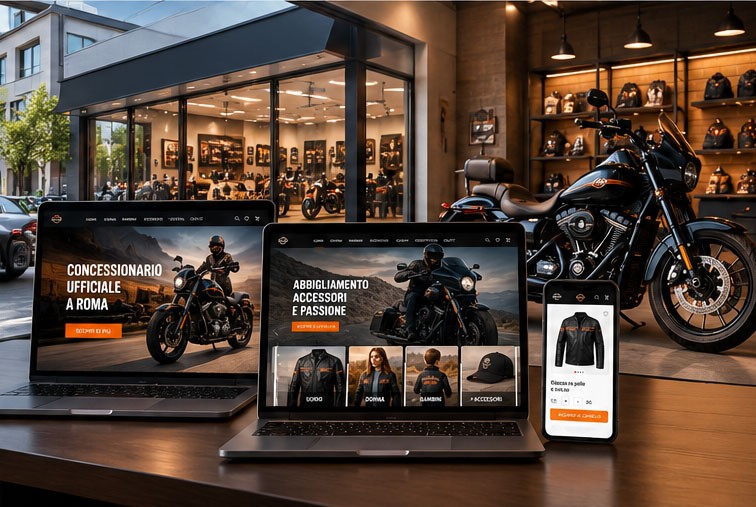 Roman Village dal sito del concessionario a un e-commerce che genera vendite